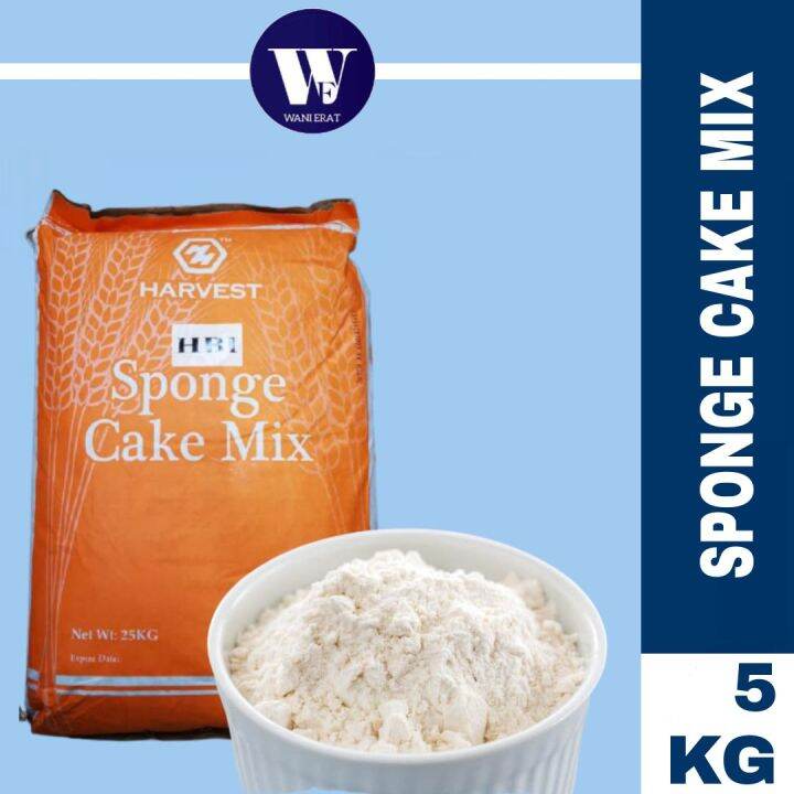 [5KG] SPONGE CAKE MIX TEPUNG KEK SPAN TEPUNG OPTIMA Lazada