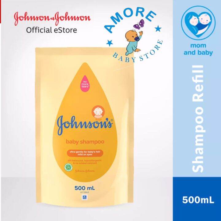 Johnson's Baby Shampoo Refill 500ml Lazada Indonesia