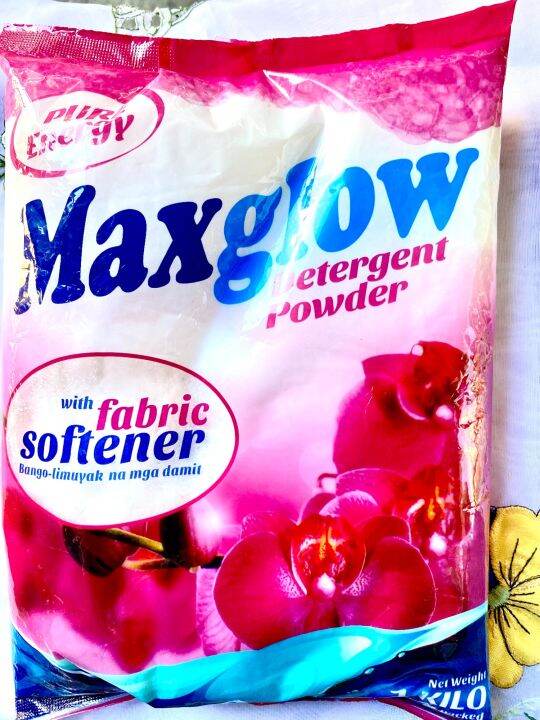MAXGLOW DETERGENT FABRIC SOFTENER POWDER 1 kilo Lazada PH
