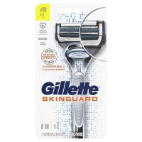 Gillette Skinguard ยิลเลตต์ มีดโกนพร้อมด้าม สกินการ์ด อ่อนโยนต่อผิว