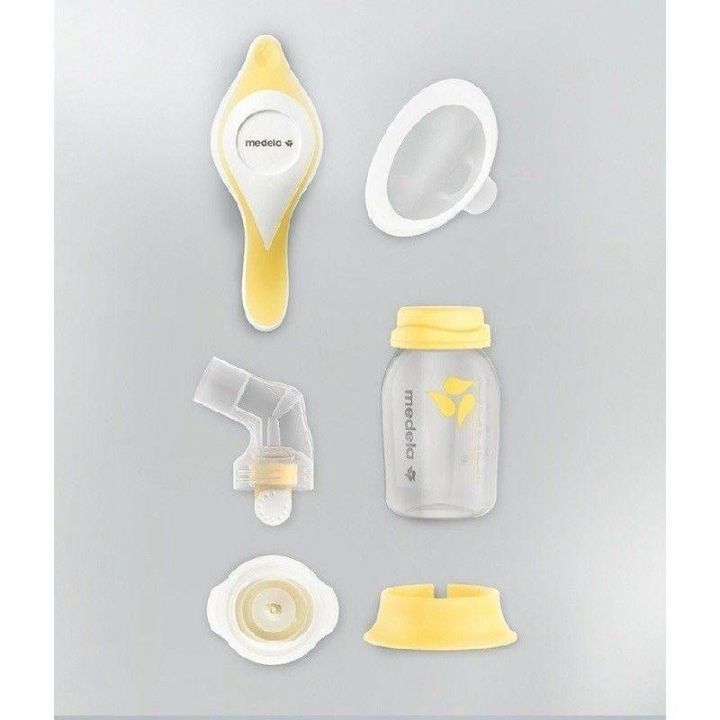 medela-ปั๊มมือ-พร้อมส่ง-มาพร้อมกรวย-fit-flex-ขนาด-24-mm