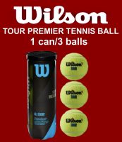 Tennis ball Wilson Tour Premier ball  (1 can/3 balls) ลูกเทนนิส คุณภาพดี เหมาะสำหรับผู้เล่นออกกำลังกายและแข่งขัน รับประกันคุณภาพ