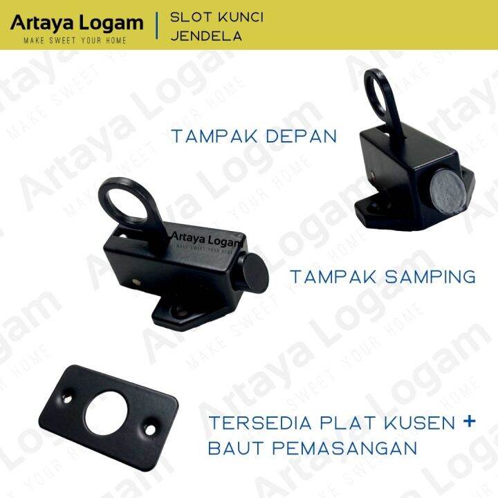 Spring Knif Grendel Kodok Grendel Jendela Grendel Pintu | Lazada Indonesia