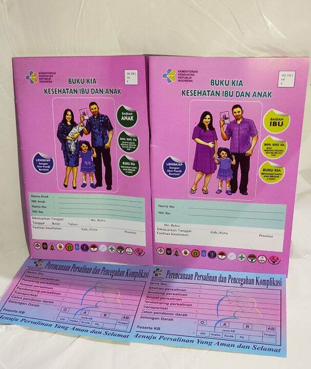 Buku KIA Kesehatan Ibu Dan Anak Edisi 2020 / Buku Pink / Buku Hamil ...