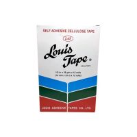 Louis Tape เทปใสหลุยส์ 1/2x36หลา แกนใหญ่ (1x12ม้วน)(สินค้าพร้อมส่ง)