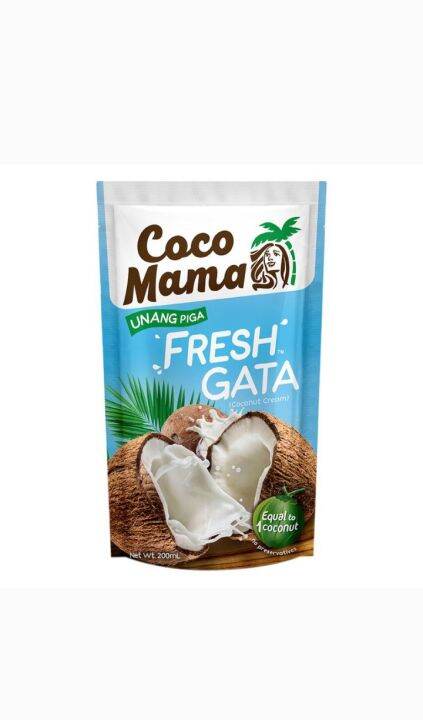 Coco Mama Fresh Gata Coconut Cream 200 ml | Lazada PH