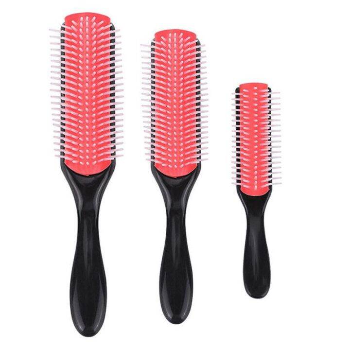 Hairdressing TT Comb Stylist Comb Massage Straight Hair Removable Nine ...