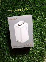 Orsen by Eloop C12 GaN Fast Travel Charger 65W​ สีขาว