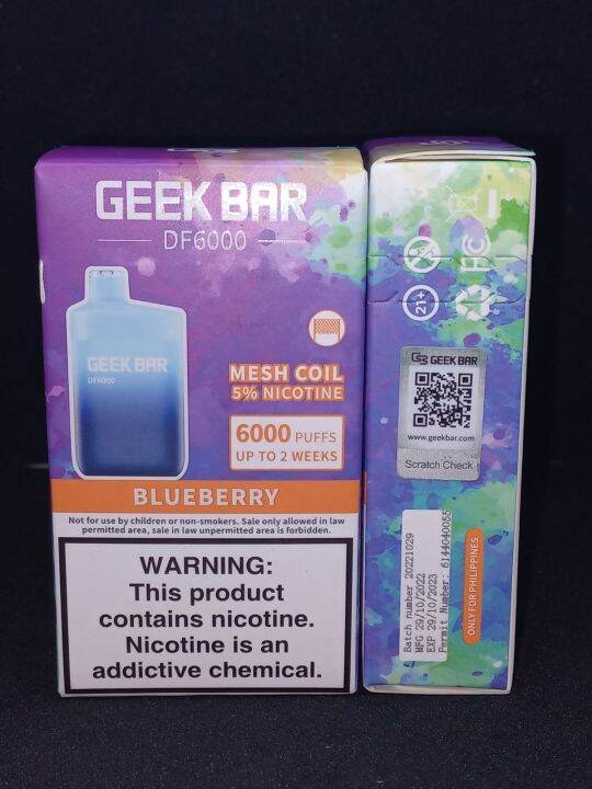 Geek Bar DF 6000 | Lazada PH: Buy sell online Mods with cheap price ...