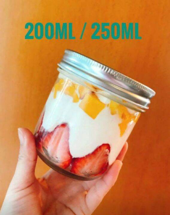 Yogurt Packaging bottle bird's nest airtight jar with lid jam food