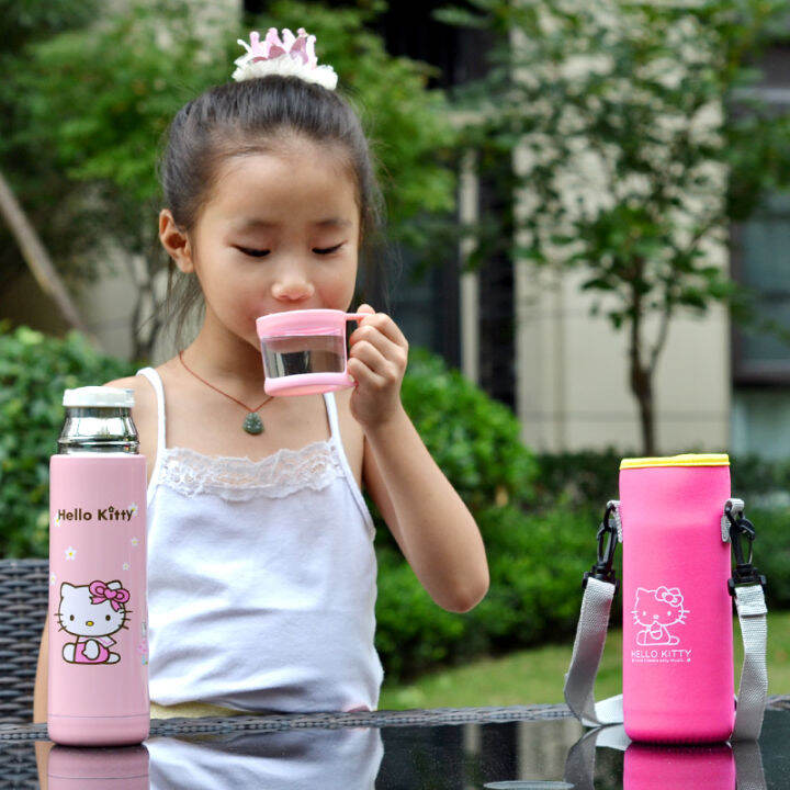 Girl's Thermos Cup Primary School Girl Princess Fresh Drinking Bottle