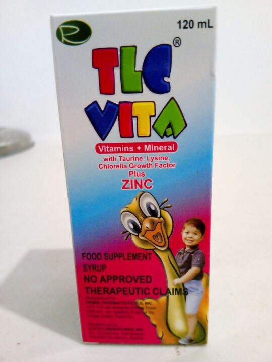 TLC VITA SYRUP 120mL Lazada PH