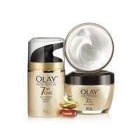 [แพ็คคู่] Olay Total Effects 7 in 1 Day 50 กรัม+ Night Cream ครีมลดเลือนริ้วรอย ฝ้า จุดด่างดำ 50 กรัม