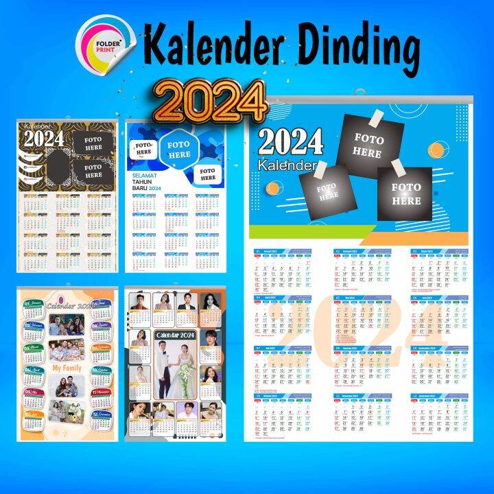 Cetak Kalender Custom Foto Sendiri Terbaru | Lazada Indonesia