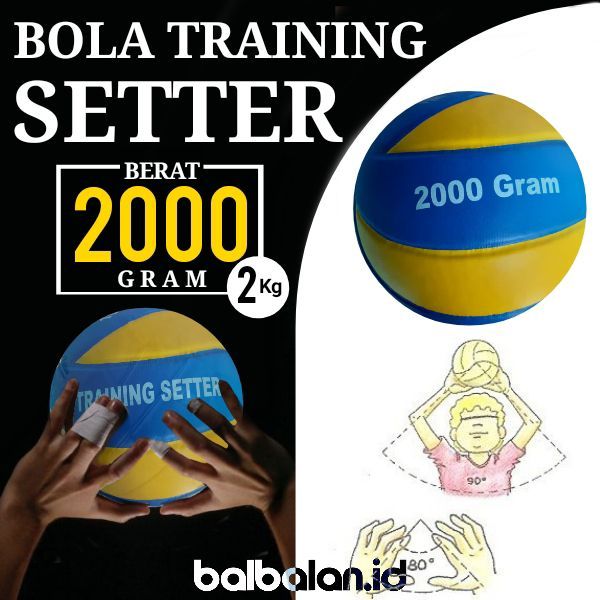 Bola Volly Training Setter 2kg Ball Volleyball Latihan Seter 2000 Gram