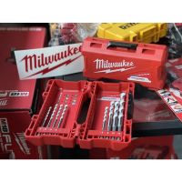 Milwaukee 4932471112 ชุดดอกสว่าน อเนกประสงค์ 8 ชิ้น แท้ ของใหม่ ดอกสว่าน กล่องสว่าน เครื่องมือ สว่านเจาะ มิววอคกี้