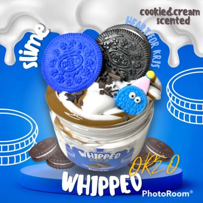 สไลม์ DIY whipped Oreo โอรีโอ้วิปปิ้ง หอมคุกกี้แอนครีม เนื้อบัตเตอร์