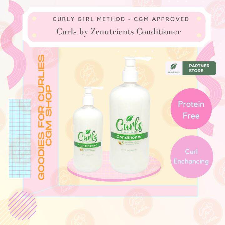 Curls by Zenutrients Conditioner CGM Approved ZEN13 | Lazada PH