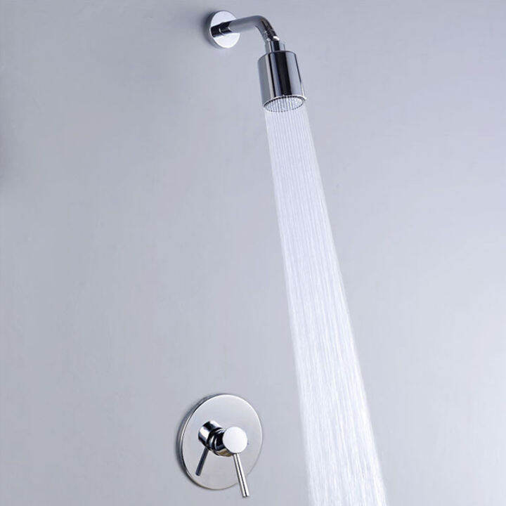 German Copper Concealed Shower Hotel WallEmbedded Hot and Cold Water