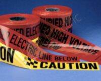 WARNING TAPE WIDTH 6 300M.LONG  (RED , YELLOW COLOUR) 
เทป หน้ากว้าง 15 cm , ยาว 300 เมตร/ม้วน