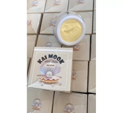 KAIMOOK night cream ครีมไข่มุก ไนท์ครีม(1ชิ้น)