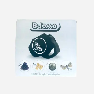 BelOMO 10x Triplet Loupe Magnifier - Alpha Hands