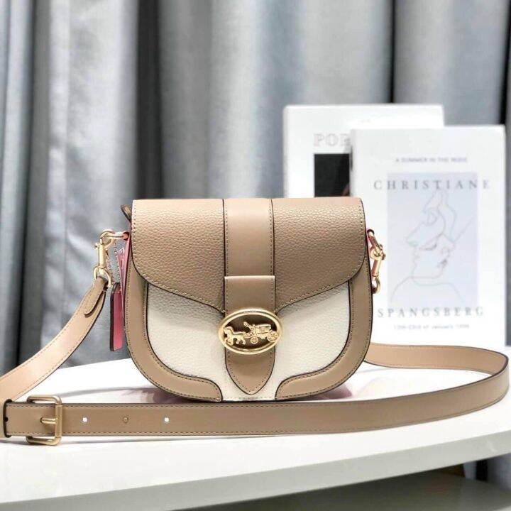 Túi Coach Georgie Crossbody Nude pha sz20 C3596 