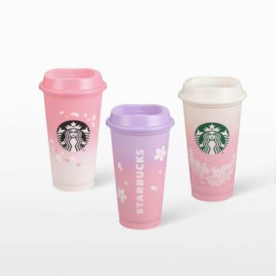 Starbucks Reusable Cherry Blossom Hot Cup 16oz 🌸แท้💯