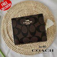 กระเป๋าสตางค์ COACH
SNAP WALLET IN SIGNATURE CANVAS ออก Shop USA รับประกันของแท้ 100%