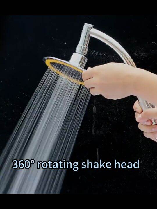 JOMOO 304 stainless steel booster showerhead 360° Swivel Shower Head