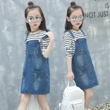 Summer Dangri Dress for Girls 2022, Denim Dangri Dress Summer 2022