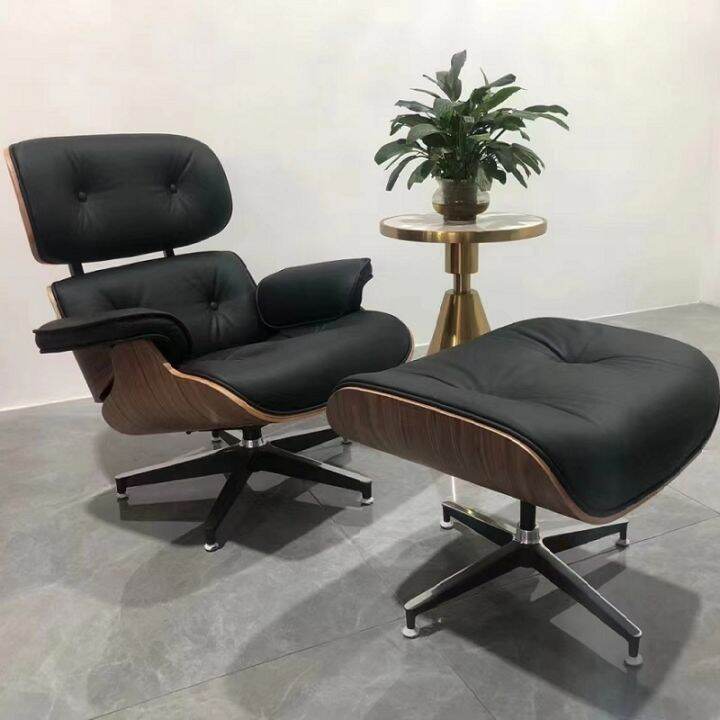 Eames Eames Recliner Original Lounge Sofa Chair Genuine Leather