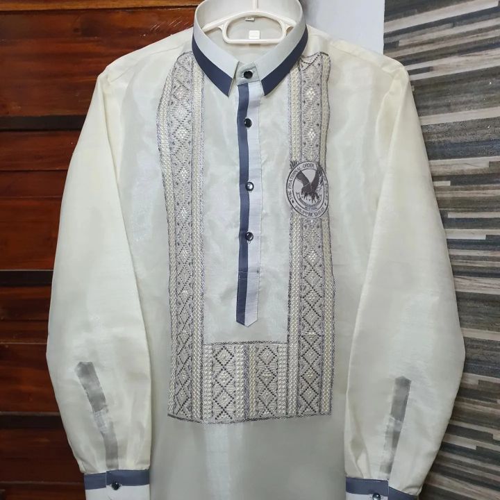 Authentic Barong Tagalog with Eagle logo | Stylish Barong | Lazada PH