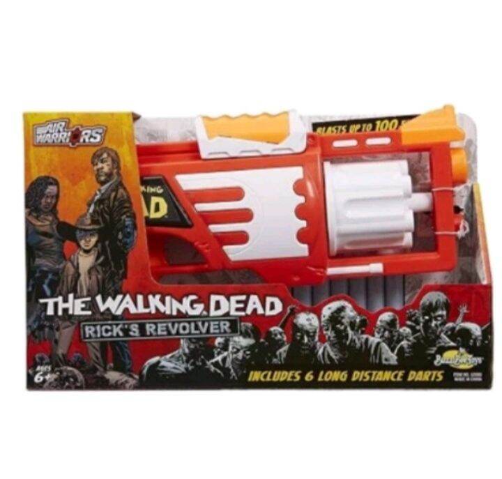 Buzz Bee Air Warriors The Walking Dead Ricks Revolver Nerf Dart Blaster Lazada Ph 2491