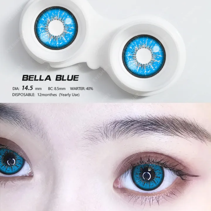 cash on diliver SPOT】Bella~gray Anime Cosplay Series Big Eyes Natural Beauty Contact Lenses cash on diliver SPOT】Bella~gray Anime Cosplay Series Big Eyes Natural Beauty Contact Lenses