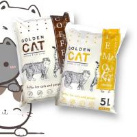 ทรายแมวโกเด้นแคท GOLDEN CAT ทรายเบนโทไนท์ ขนาด 5 ลิตร