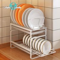 ชั้นวางถ้วยจานแบบลิ้นชักแบบวางซ้อนได้พร้อมถาดรอง Pull-out dishrack multi-layer storage shelf
ชั้นวางจานชาม ที่วางจานชาม