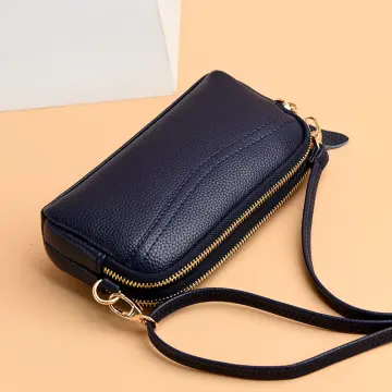 Liz&Co Small Purse/Shoulder Bak Black Faux Leather | eBay