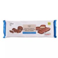 Marks&amp;Spencer M&amp;S milk chocolate biscuit bar บิสกิตกรุบกรอบเคลือบชอคโกแลต M&amp;S