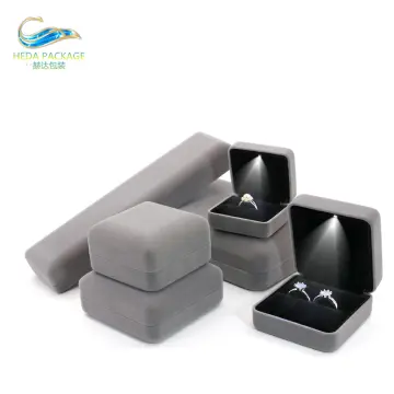 Buy Jewelry Box With LED Light for Rings or Earrings Online in India - Etsy