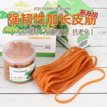 Colorful Rubber Bands School Office Home Industrial Ring Elastic Rubber  Band Stationery Package Dia15/19/25/40/50mm Width 1.5mm