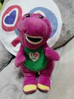 ตุ๊กตาวินเทจ Barney กดท้องร้องเพลงได้ ลิขสิทธิ์ Fisher Price, 2017