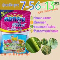 ปุ๋ยเกล็ดสูตร 7-56-14 (สูตรเปิดตาดอก)  เร่งดอก แตกตา เปิดตาดอก ช่วยลดแตกใบอ่อน  พ่นระยะก่อนออกดอก และเริ่มติดผล หรือลงห้วเท่านั้น ขนาด 1 กิโลกรัม