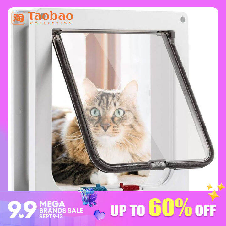 Pet Freedom Access Door Cat Door Opening Pet Cat Puppy Dog Installation