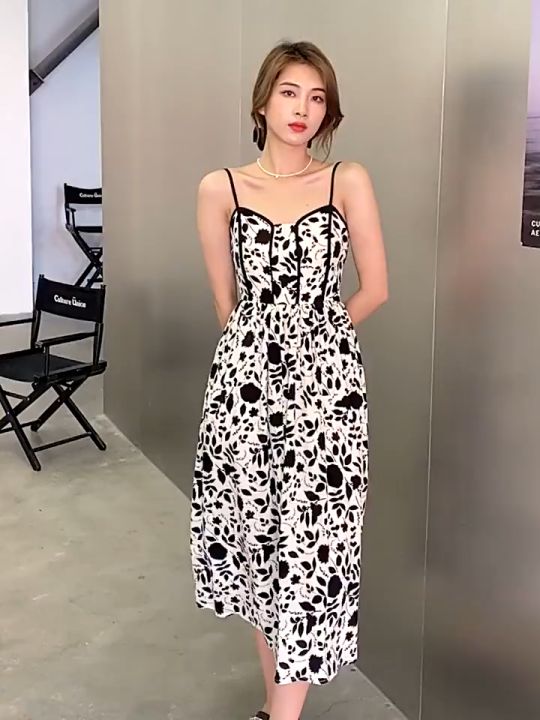 2022 Temperament Dress Women Korean Style Casual Date Wear New Year Cute  Slim Waist Floral Printed Chiffon Vintage Dresses Long - Price history &  Review | AliExpress Seller - Male007 Store | Alitools.io