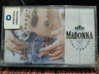 เทปเพลงสากล Madonna Like a player 1989 Cassette tape ปก-ม้วนสภาพดี ม้วนเจแปน เทปคาสเซ็ท ของสะสม