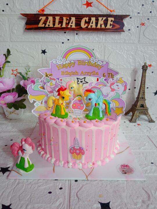 kue ulang tahun karakter kue ulang tahun kuda poni | Lazada Indonesia