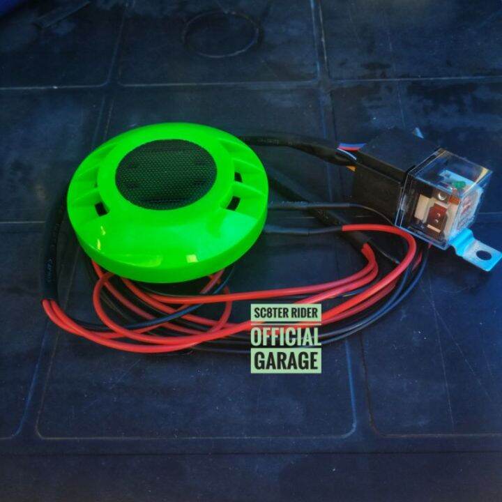 SINGLE HORN WIRING HARNESS UNIVERSAL 12V KIT MOTORCYCLE (DIY) / AUTO