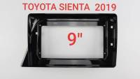 หน้ากากวิทยุTOYOTA SIEANTA ปี2019-2021สำหรับเปลี่ยนจอ android 9"