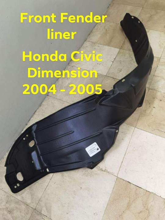 Front Fender liner Honda Civic 2004 2005 Left and right Lazada PH